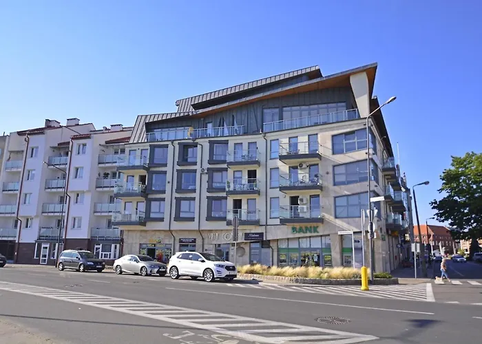 Concha-apartamenty Bryza-parking Świnoujście